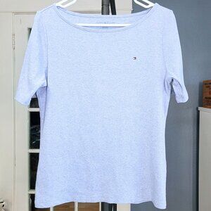 Tommy Hilfiger Breezy Blue Crewneck Favorite T-Shirt | Size: Med